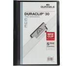 Durable Duraclip Clip File A4 3mm 30 Sheets Black