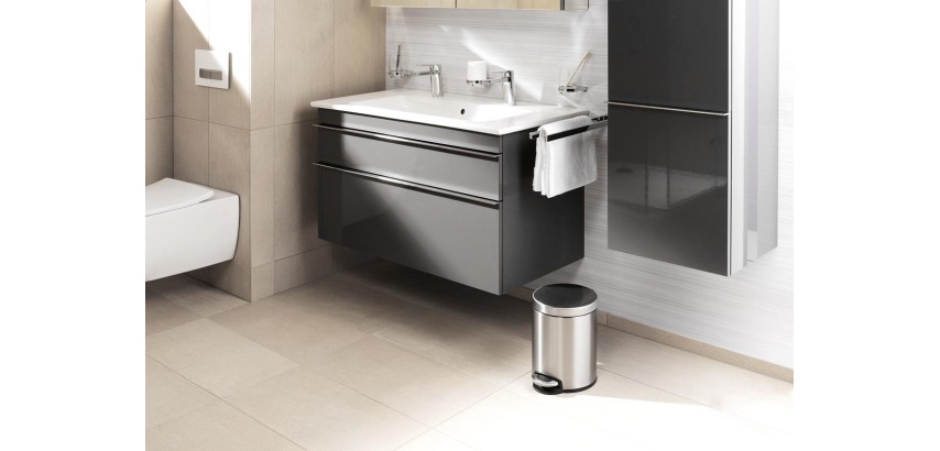 Durable pedaalemmer, roestvrij staal, inhoud 5 L
