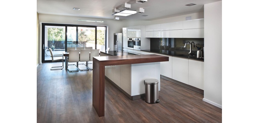 Durable poubelle à pédale, métal inoxydable, contenu 20 L