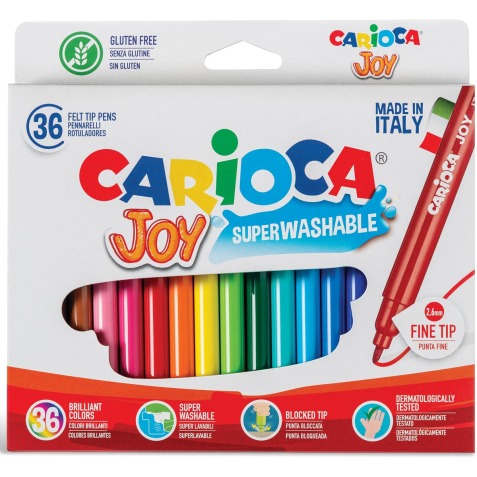 Carioca feutre Superwashable Joy, 36 feutres en étui cartonné