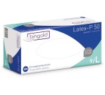 White latex glove L - box of 100 pieces
