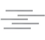 Magneetklem Durable Durafix rail 297mm 5 stuks metaal-zilver
