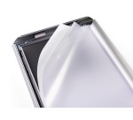 Durable clicklijst, ft A3, met zilver frame