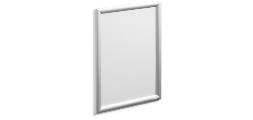 Durable clicklijst, ft A3, met zilver frame