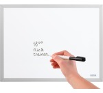 Desq tableau blanc magnétique, ft 40 x 30 cm