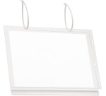 Durable waterbestendige hoes, met kabelbinders, ft A4, pak van 5 stuks
