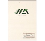Aurora Shine Bright & Recycled A4 Notepad 50 sheets lined 80g