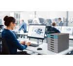 Durable bloc à tiroirs Idealbox Pro, 7 tiroirs, bleu