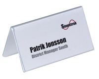 DE_DURABLE PORTE-NOM TABLE 52X100