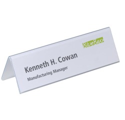 Durable tafelnaambord ft 61 x 210 mm