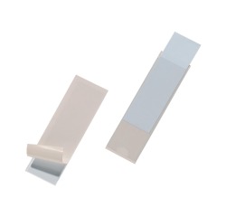 Durable Pocketfix binnenafmetingen 100 x 28 mm, buitenafmetingen 104 x 32 mm