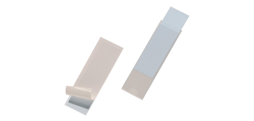 Durable Pocketfix inside dimensions 100 x 28 mm, outside dimensions 104 x 32 mm