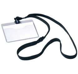 EN_B10 PORTE-NOMS LACET TEXT NOIR