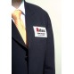 Durable badge met combiclip Click Fold, ft 40 x 75 mm, doos van 25 stuks