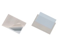 Tasche mit Klebeverschluss 9 x 5,7 cm Pocketfix Durable - Packung mit 100 Taschen