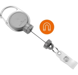 Enrouleur Durable 8329 extra résistant gris