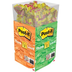 Post-it dumpbin présentoir Notes cube