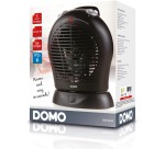 Domo radiateur soufflant IP21, noir