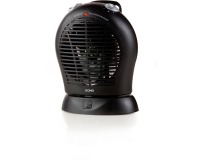 Domo radiateur soufflant IP21, noir