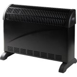 Domo convector verwarming Turbo, zwart