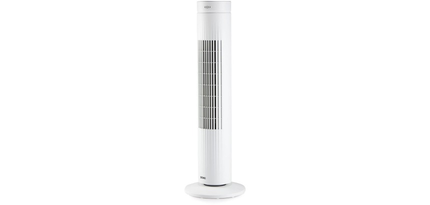 Domo Säulenventilator, Höhe 76 cm, weiß