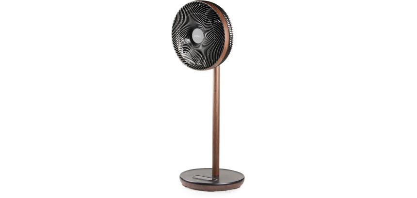 Domo ventilateur sur pied Wood Style, super silencieux, diamètre 33 cm