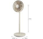 Domo Standventilator Sand Storm, Durchmesser 30,5 cm