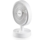 Domo table fan, rechargeable via USB-C