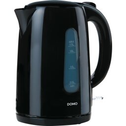 Domo bouilloire 360°, 1,7 litres, noir