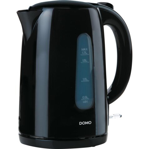 Domo bouilloire 360°, 1,7 litres, noir