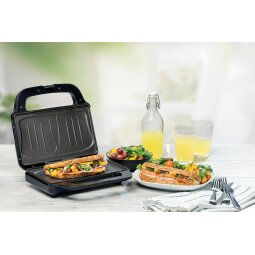 Domo croque monsieur machine Big Croque XL, zilver