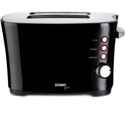 Domo grille-pain B-Smart, pour 2 tranches de pain, noir