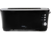 Domo grille-pain B-Smart, pour 4 tranches de pain, noir