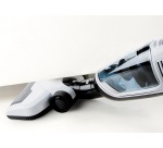 Domo aspirateur-balai 2 en 1 avec batterie rechargeable, 14,4 V, blanc