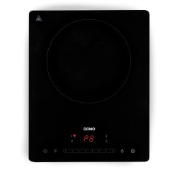 Domo plaque à induction, 1 feu, 2000W, noir