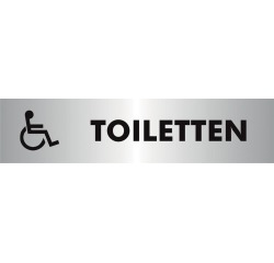 Stewart Superior signe auto-adhésif toiletten voor andersvaliden