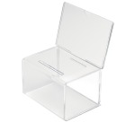 Display case with poster holder: 20.3 x 9.5 x 11 cm