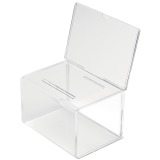 Display case with poster holder: 20.3 x 9.5 x 11 cm