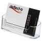 Deflecto Porte-cartes de visite 1 compartiment, transparent