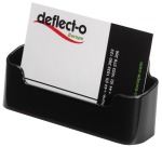 Deflecto Porte-cartes de visite 1 compartiment, noir
