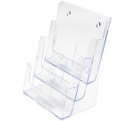 Deflecto présentoir de documents ft A4, 3 compartiments