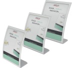 Deflecto présentoir de documents en forme courbé ft A4