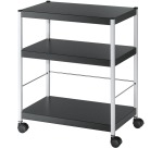 Tray table M Black H 74 x W 60 x D 36 cm