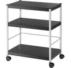Paperflow universele mobiele trolley, zwart, medium