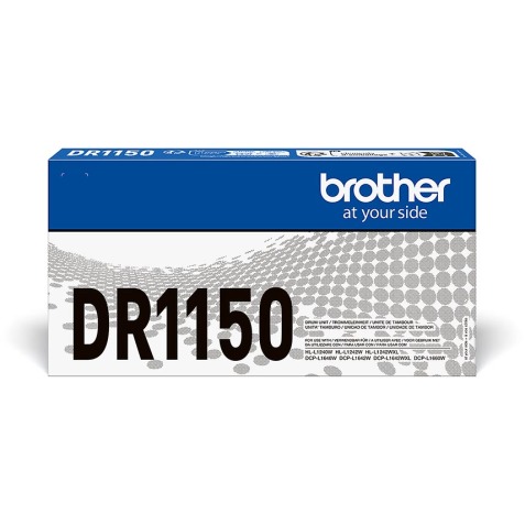 Brother drum, 10.000 pagina's, OEM DR-1150, zwart
