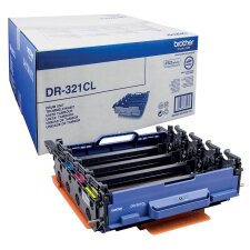 Brother drum, 25.000 pagina's, OEM DR-321CL, zwart