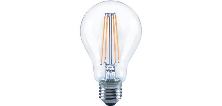 Integral LED Lamp E27 7W 2700K warm white 806 lumens