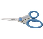 Ambidextrische Schere mit abgerundeten Spitzen Westcott Microban Softgrip 21 cm