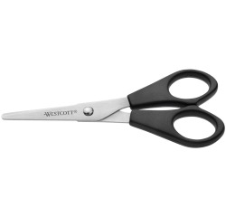 Ciseaux Westcott Buro 130mm inox manche plastique