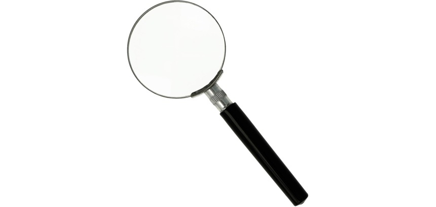 Westcott leesloep, diameter: 60 mm, vergroot tot 5 keer, zwart